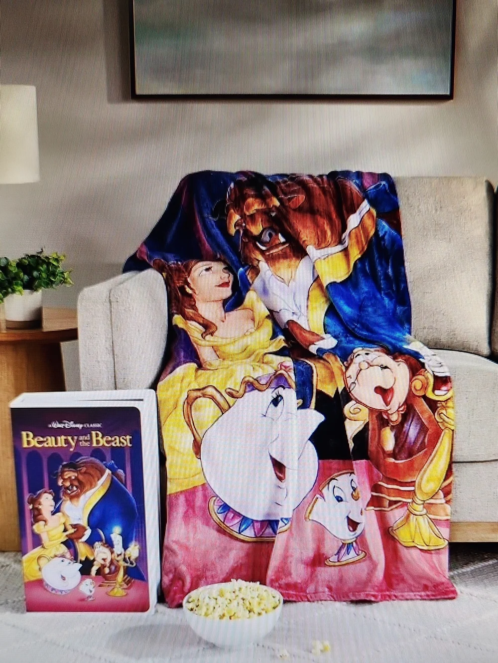 Disney Classic VHS Boxed Beauty And The Beast Silk Touch 50